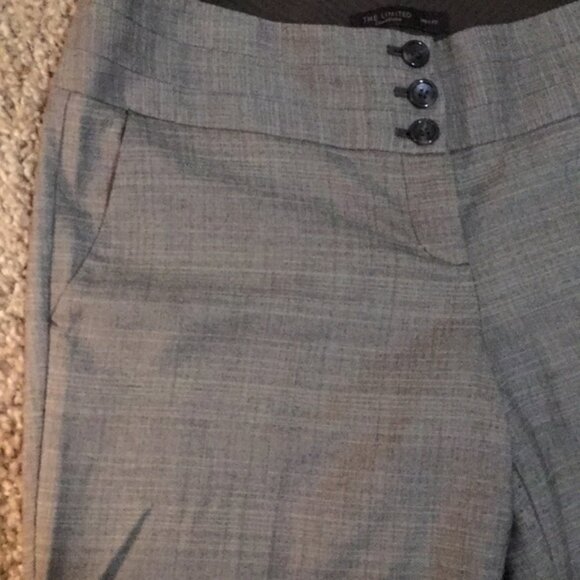 The Limited Brown Three button Drew Fit Dress Pant - Picture 3 of 8